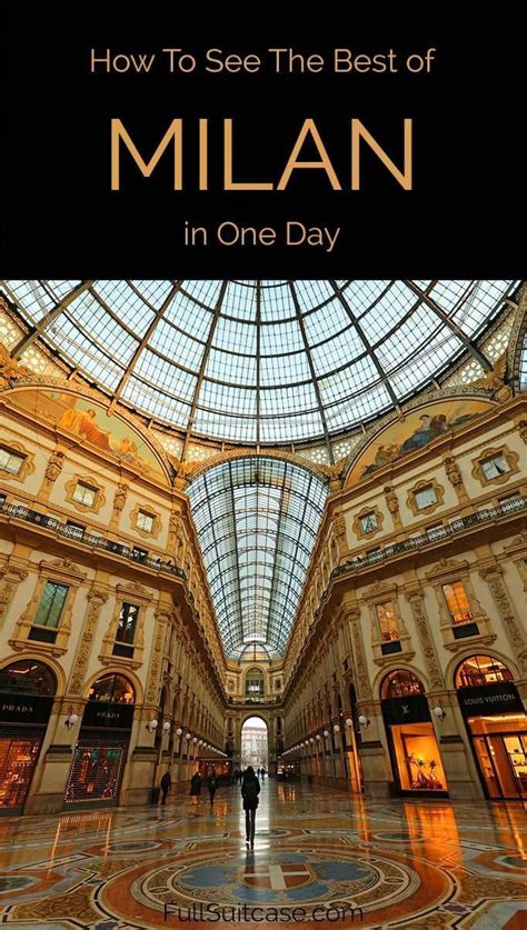 How to See the Best of Milan in One Day: A Complete Guide.